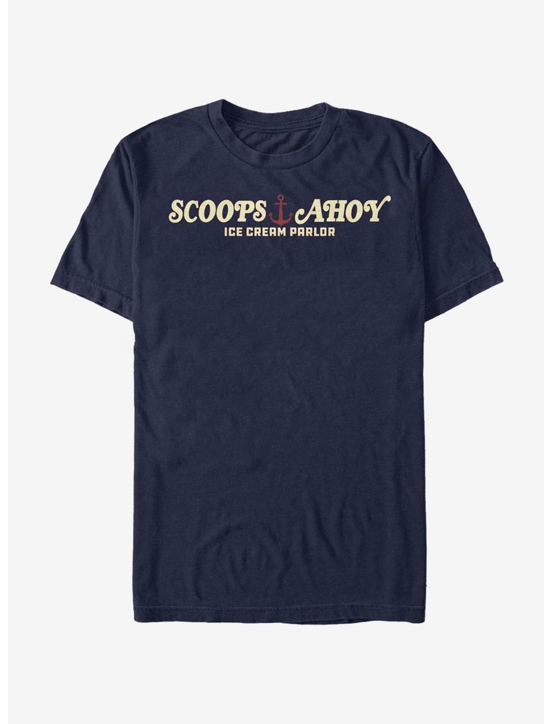 Stranger Things Scoops Ahoy T-Shirt, NAVY, hi-res