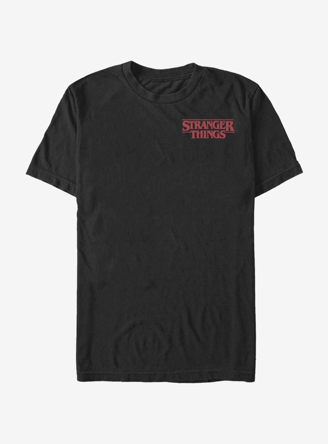 Stranger Things Stranger Things Pocket T-Shirt, BLACK, hi-res