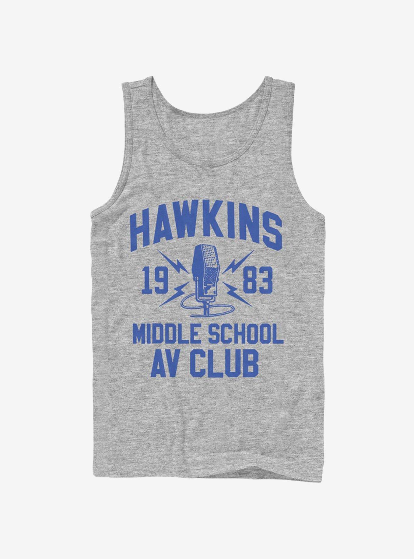 Stranger Things Hawkins A.V. Club Tank, ATH HTR, hi-res