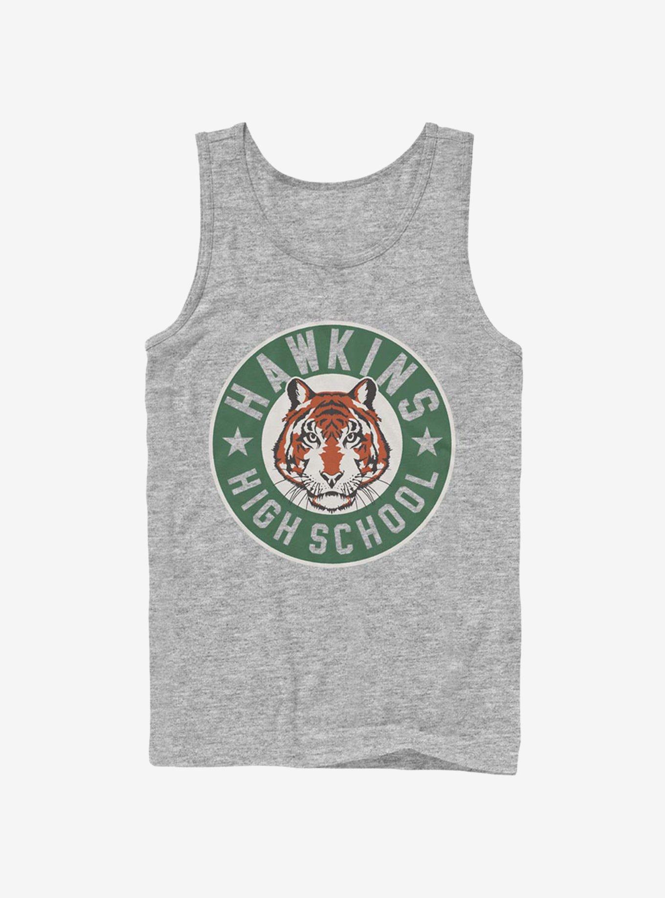 Stranger Things Hawkins High Tiger Emblem Tank, , hi-res