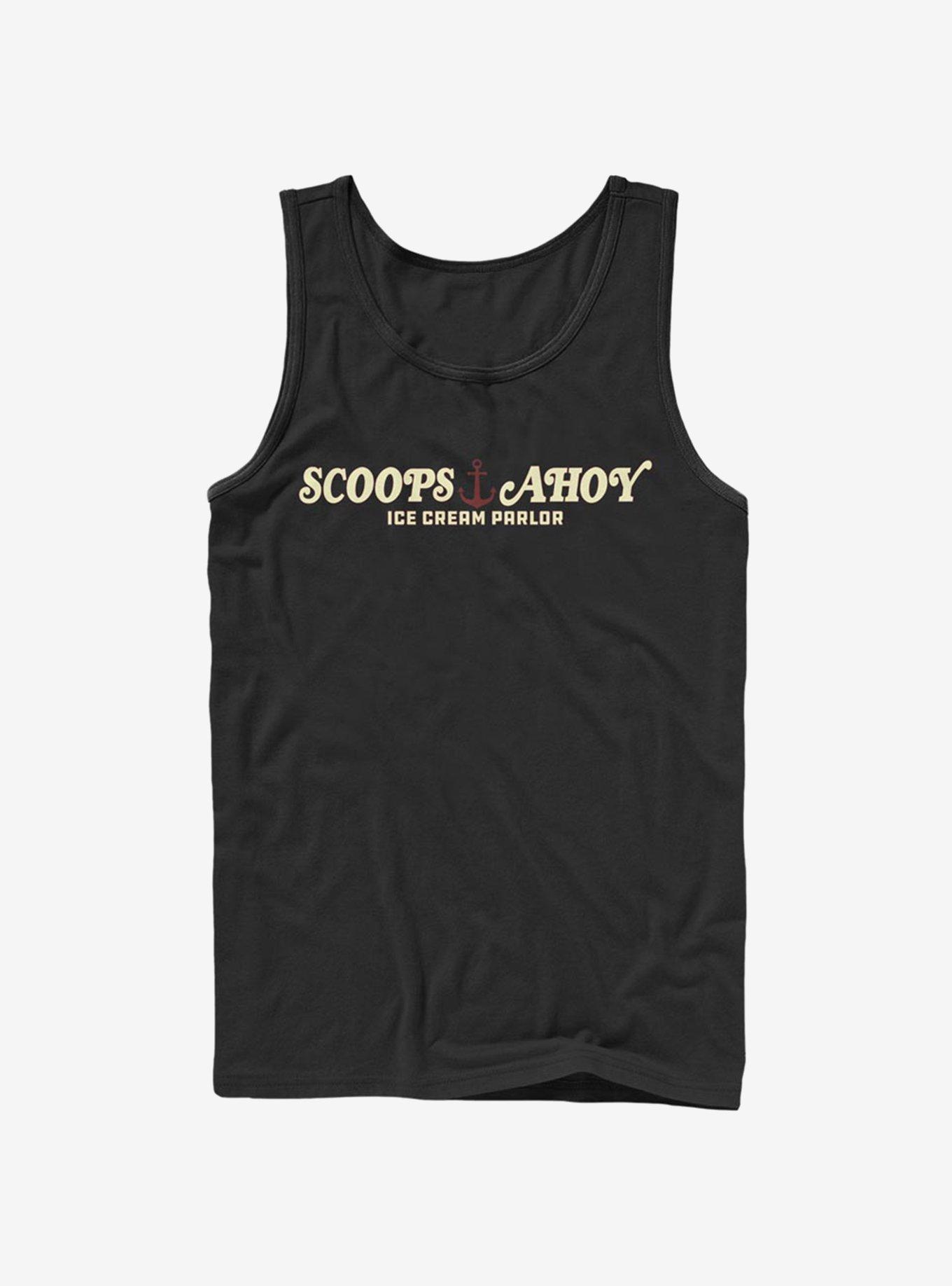 Stranger Things Scoops Ahoy Tank, BLACK, hi-res