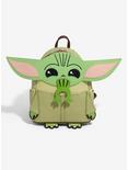 Star Wars The Mandalorian The Child Frog Figural Mini Backpack - BoxLunch Exclusive, , hi-res