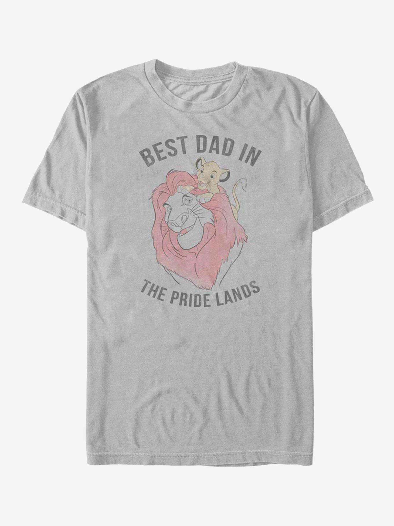 Disney The Lion King Pride Lands Dad T-Shirt, SILVER, hi-res