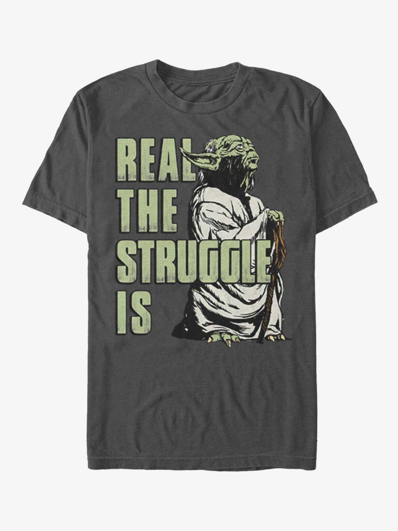 Star Wars Yoda Real Struggle T-Shirt, , hi-res