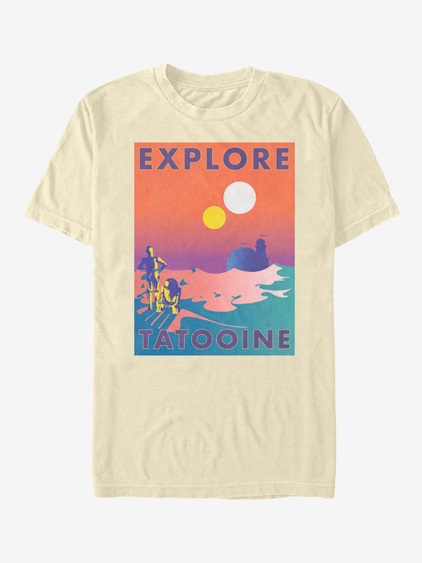 Star Wars Explore Tattooine Traveller T-Shirt, NATURAL, hi-res