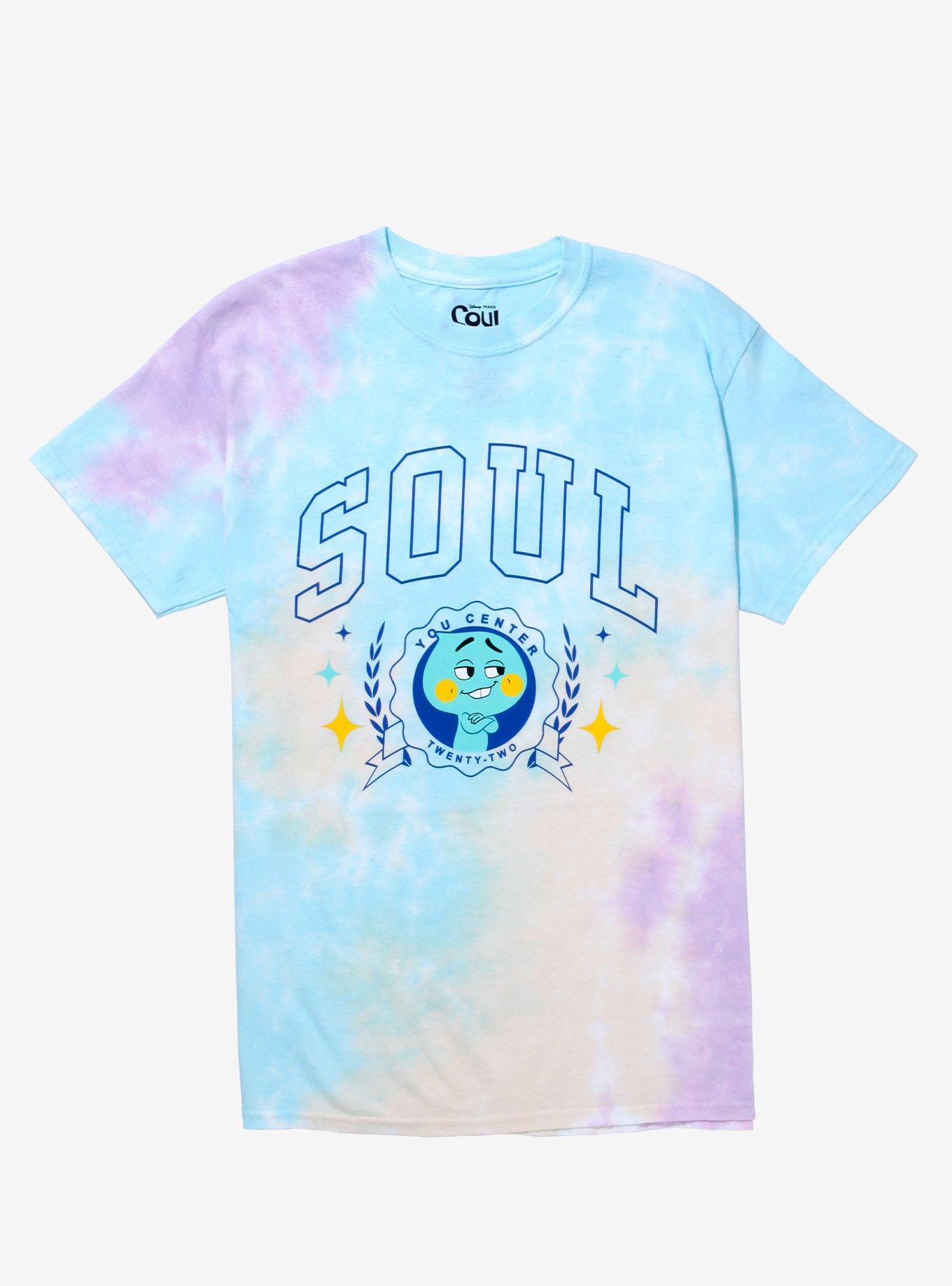 Disney Pixar Soul 22 Tie-Dye T-Shirt - BoxLunch Exclusive, MULTI, hi-res
