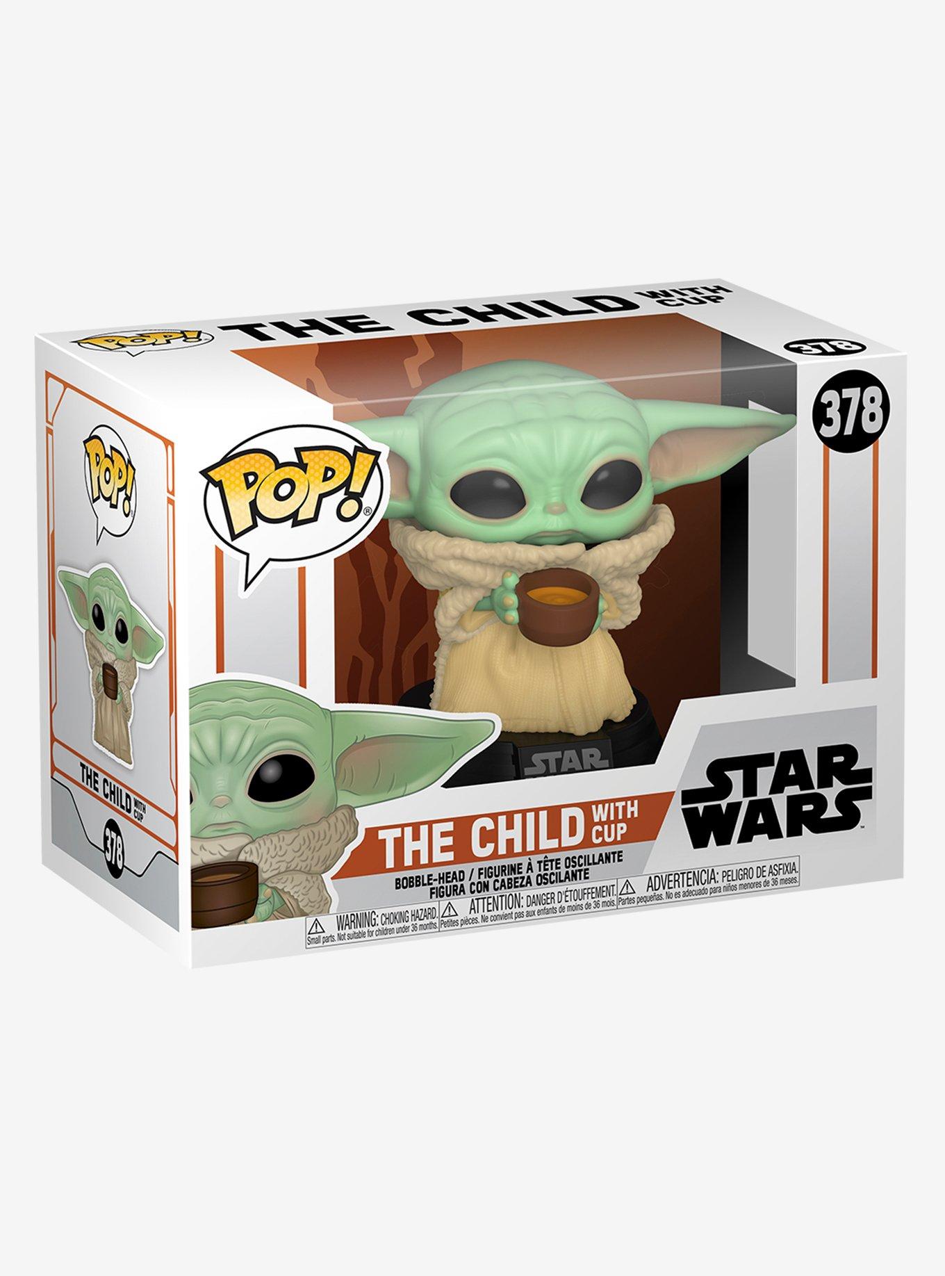 Funko Star Wars The Mandalorian Pop! The Child (With Cup) Vinyl Bobble-Head, , hi-res
