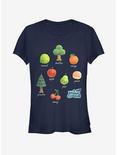 Animal Crossing Fruit and Trees Girls T-Shirt, , hi-res