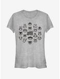 Animal Crossing New Horizons Group Girls T-Shirt, ATH HTR, hi-res