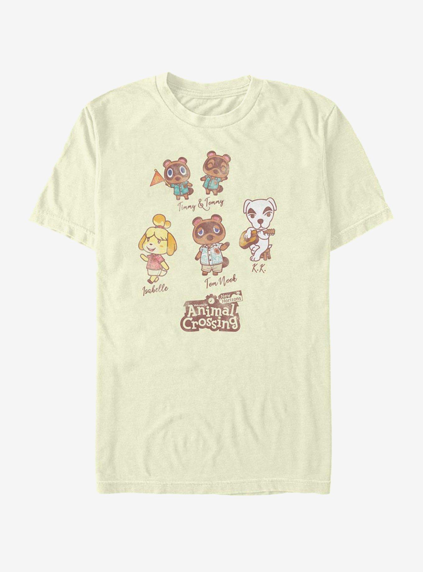 Animal Crossing Character Textbook T-Shirt, , hi-res