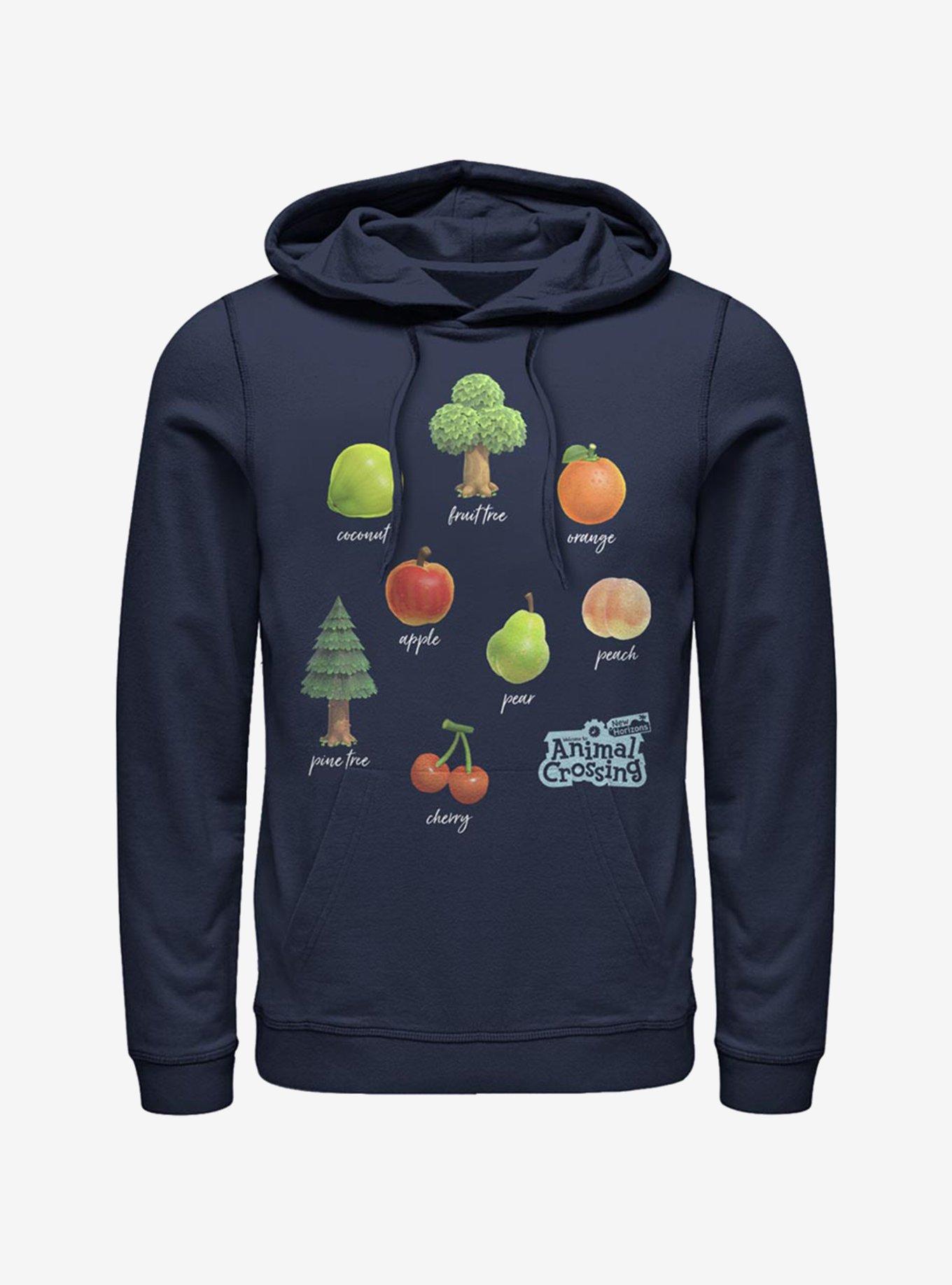 Animal Crossing Fruit and Trees Hoodie, , hi-res