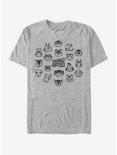 Animal Crossing New Horizons Group T-Shirt, ATH HTR, hi-res