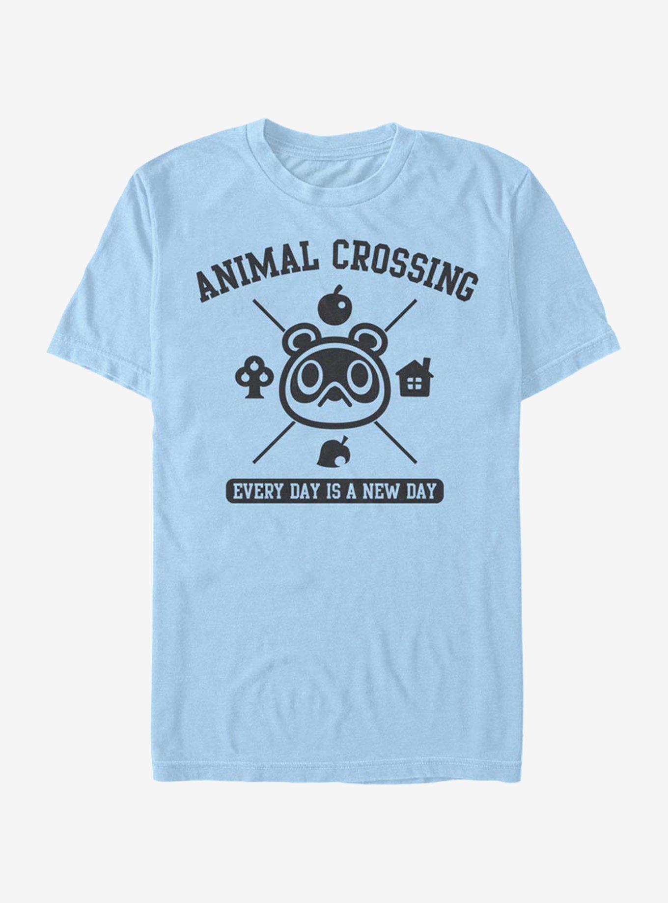 Animal Crossing Every Day T-Shirt, LT BLUE, hi-res