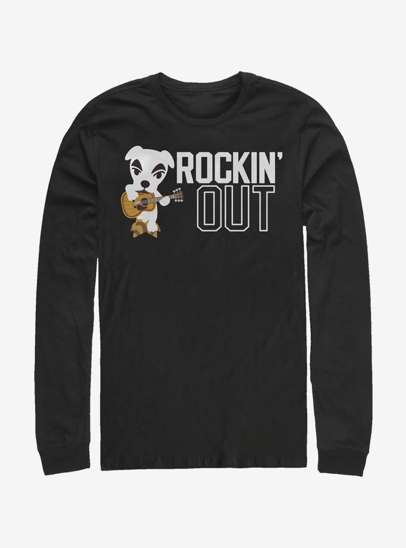Animal Crossing Rockin Out Long Sleeve T-Shirt, , hi-res