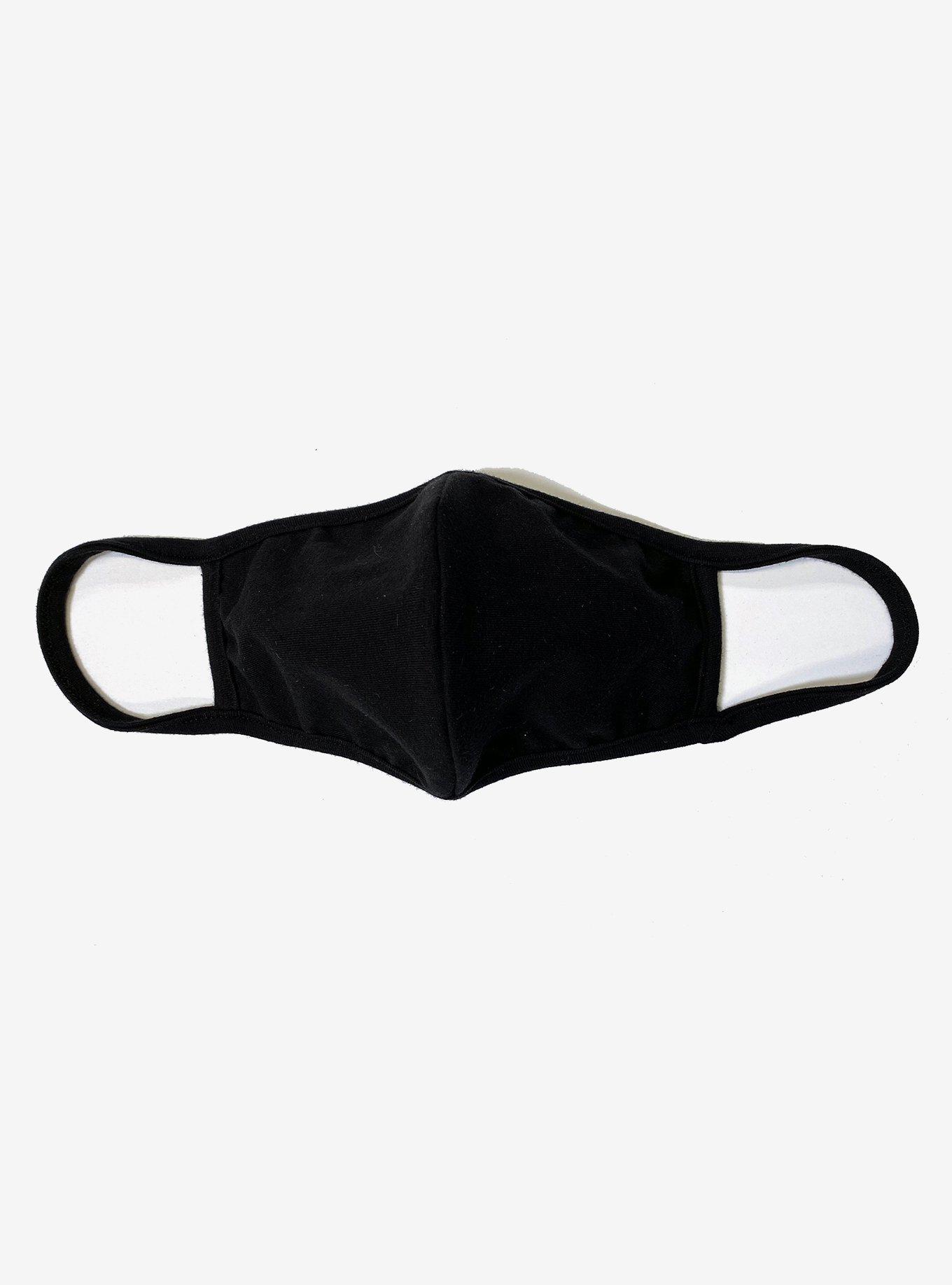 Black Soft & Comfortable Fashion Face Mask, , hi-res