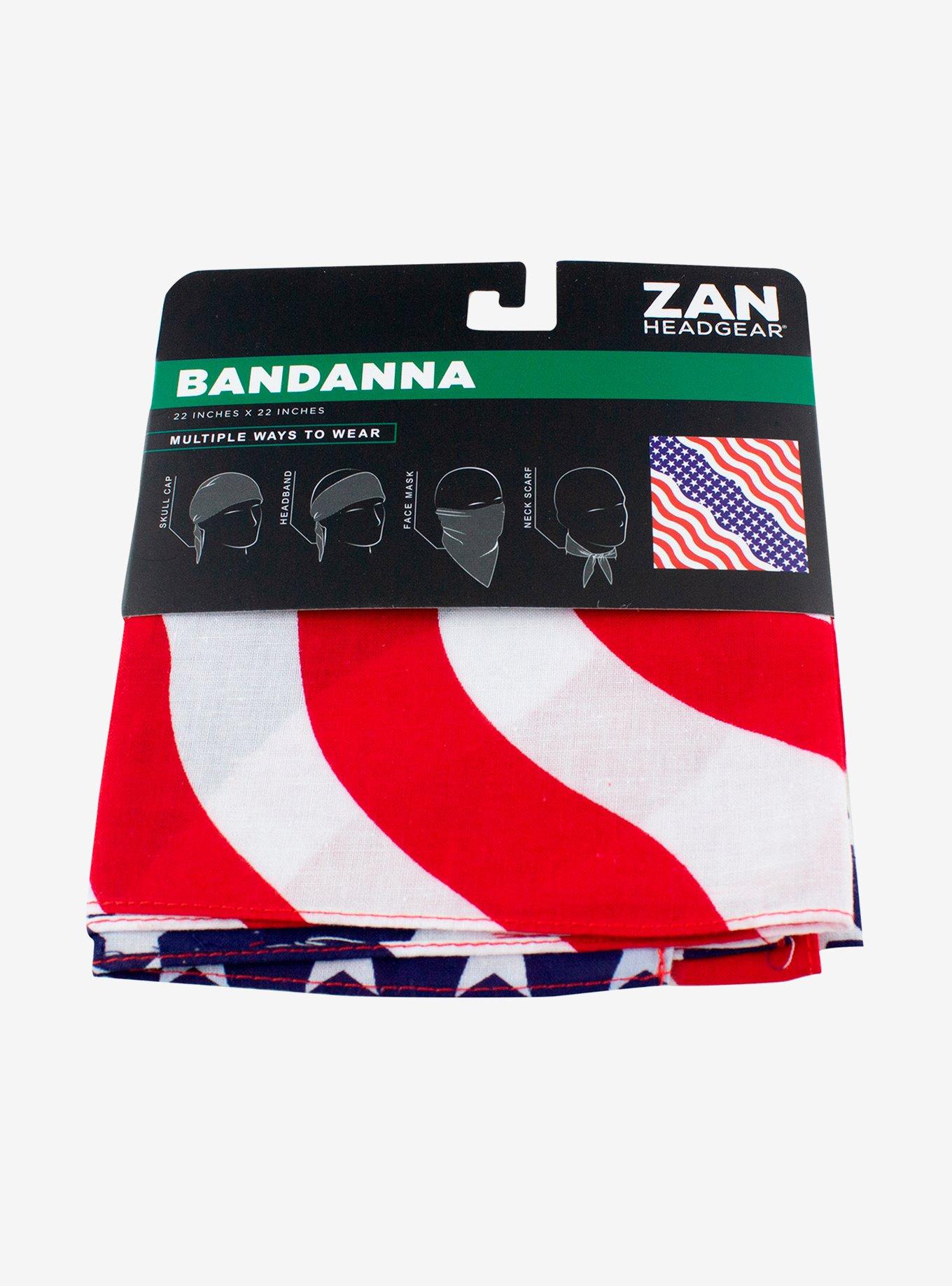 DO NOT APPROVE American Flag Print Bandana, , hi-res