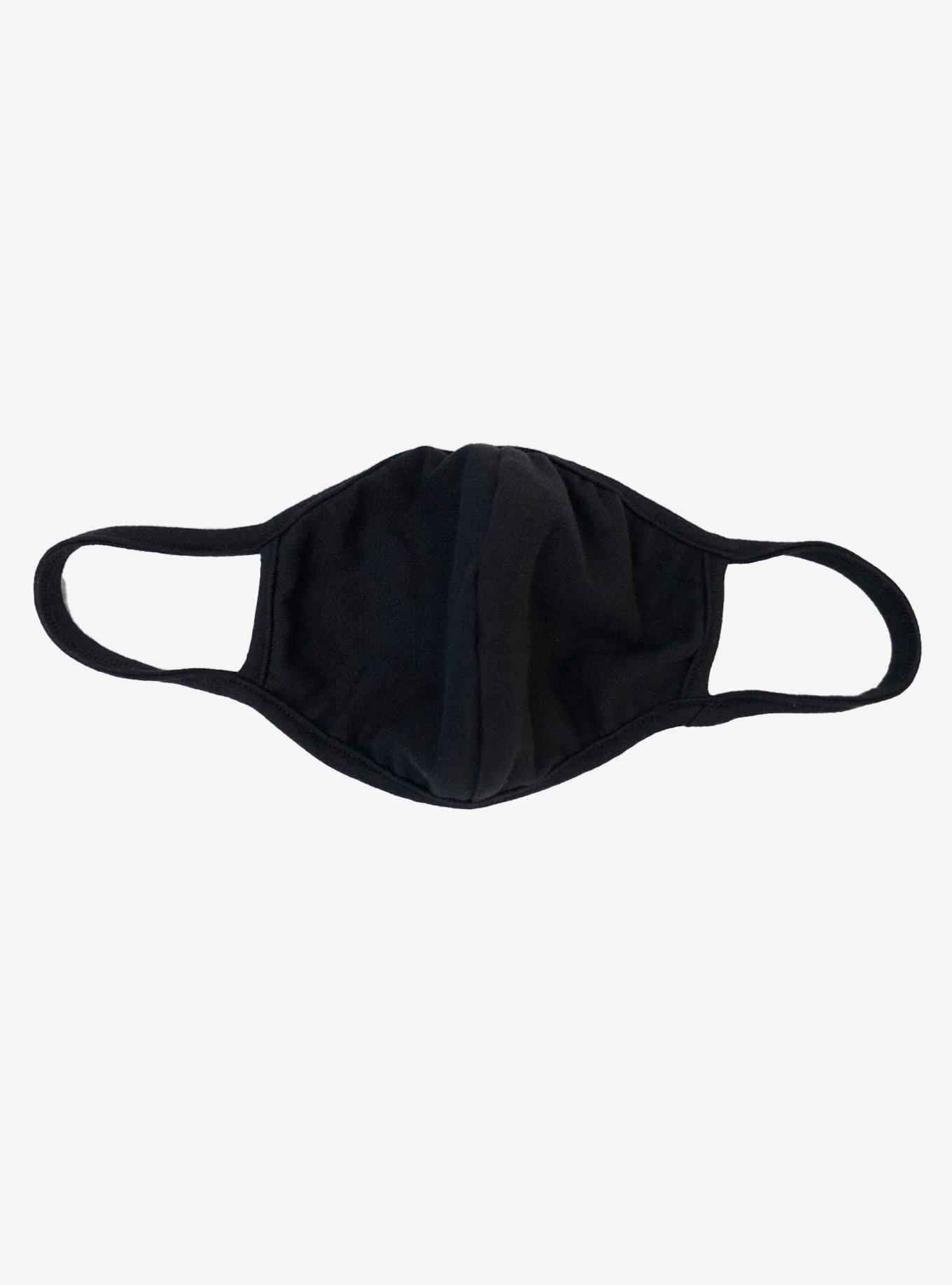 Black Fashion Face Mask, , hi-res