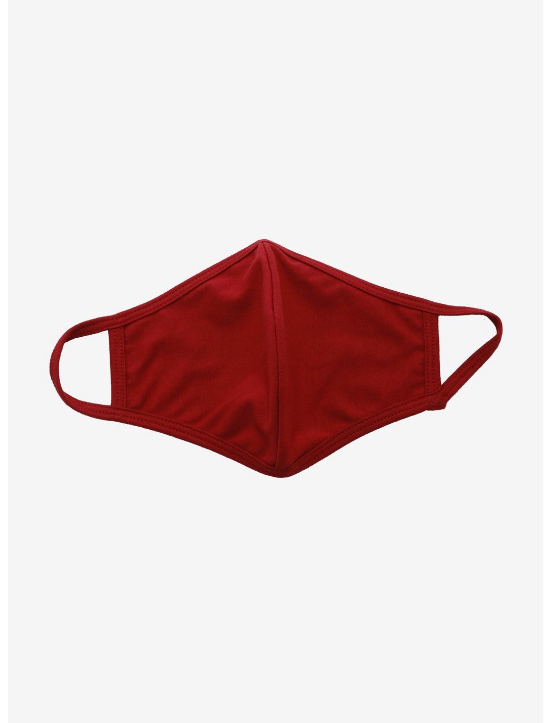 Berry Red Fashion Face Mask, , hi-res