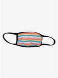 Multicolored Stripes Youth Fashion Face Mask, , hi-res