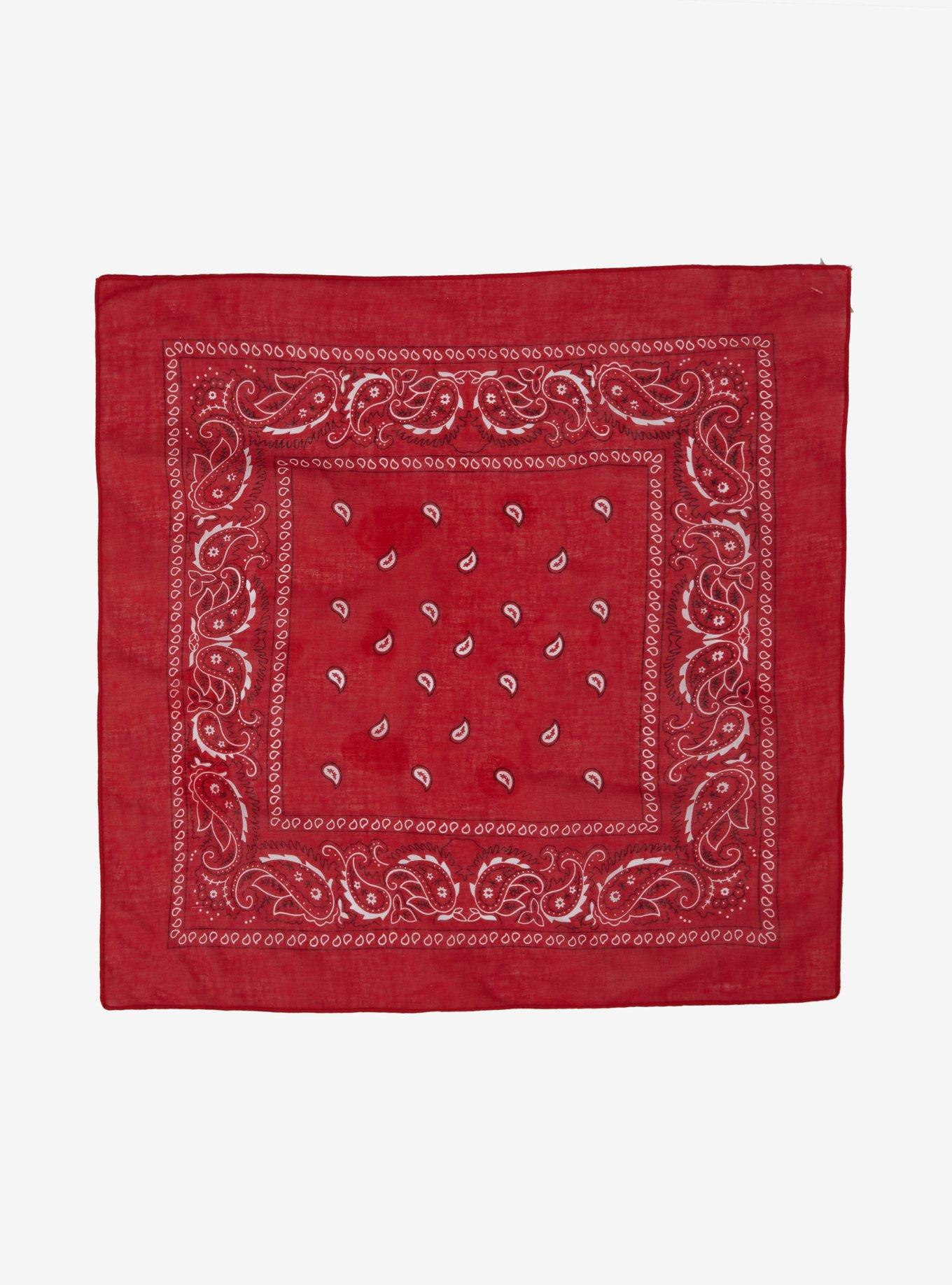 Red Paisley Bandana | BoxLunch