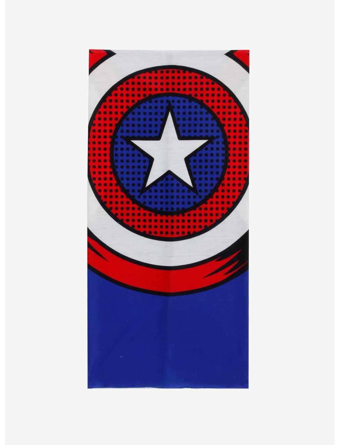 Marvel Captain America Pop Art Neck Gaiter, , hi-res