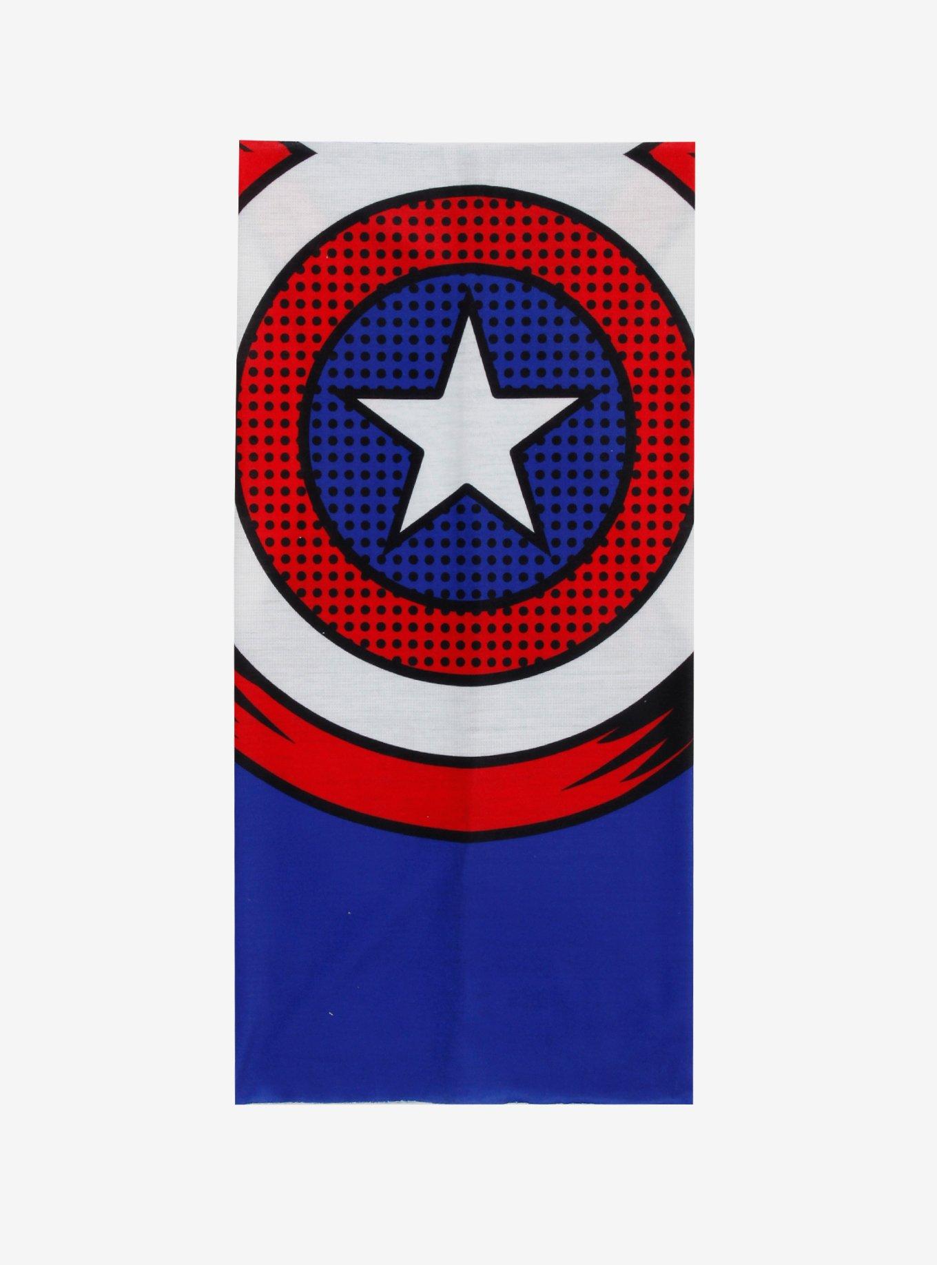 Marvel Captain America Pop Art Neck Gaiter, , hi-res