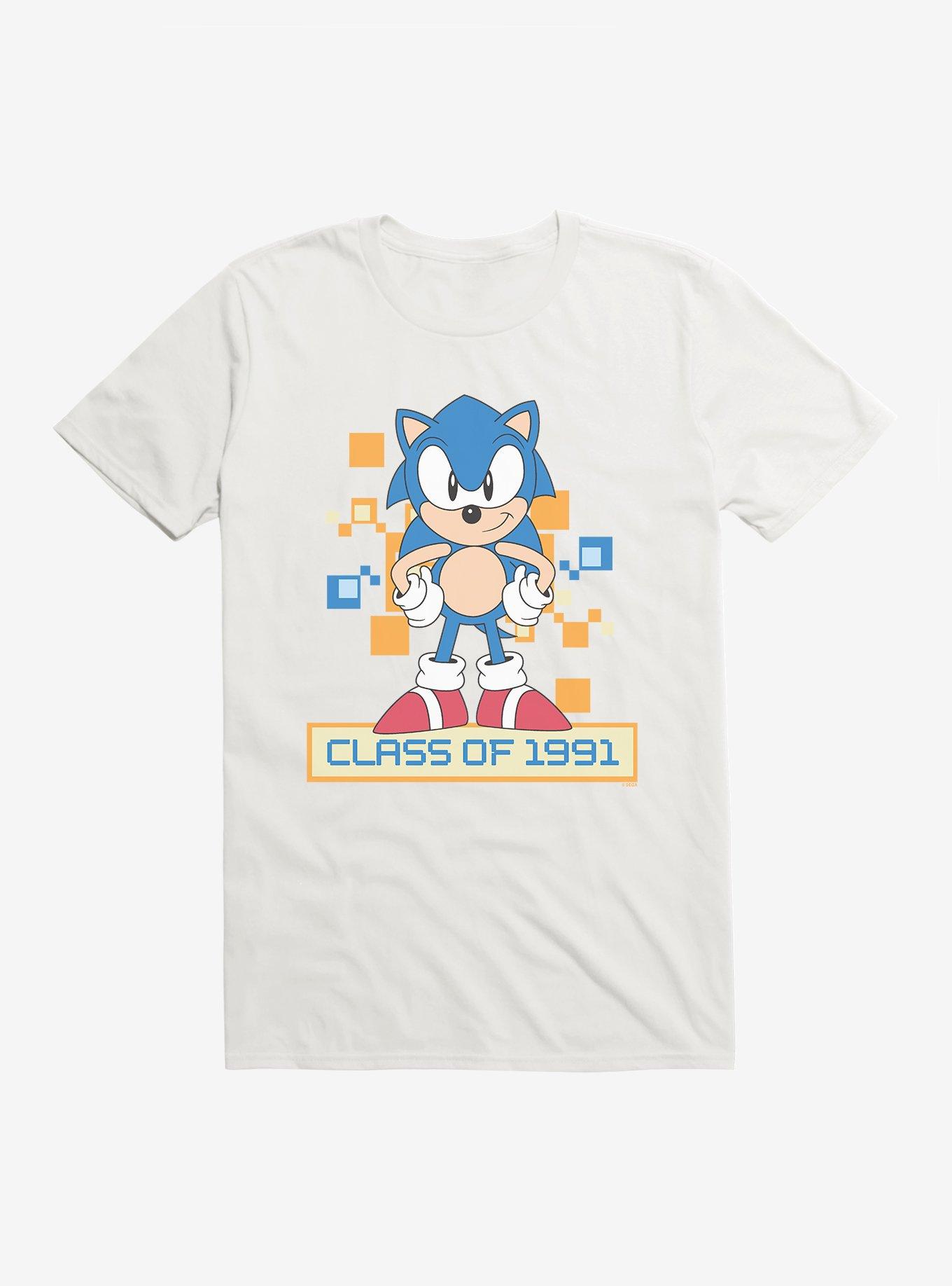 Sonic The Hedgehog - Class Of 1991 T-Shirt - Shirtstore