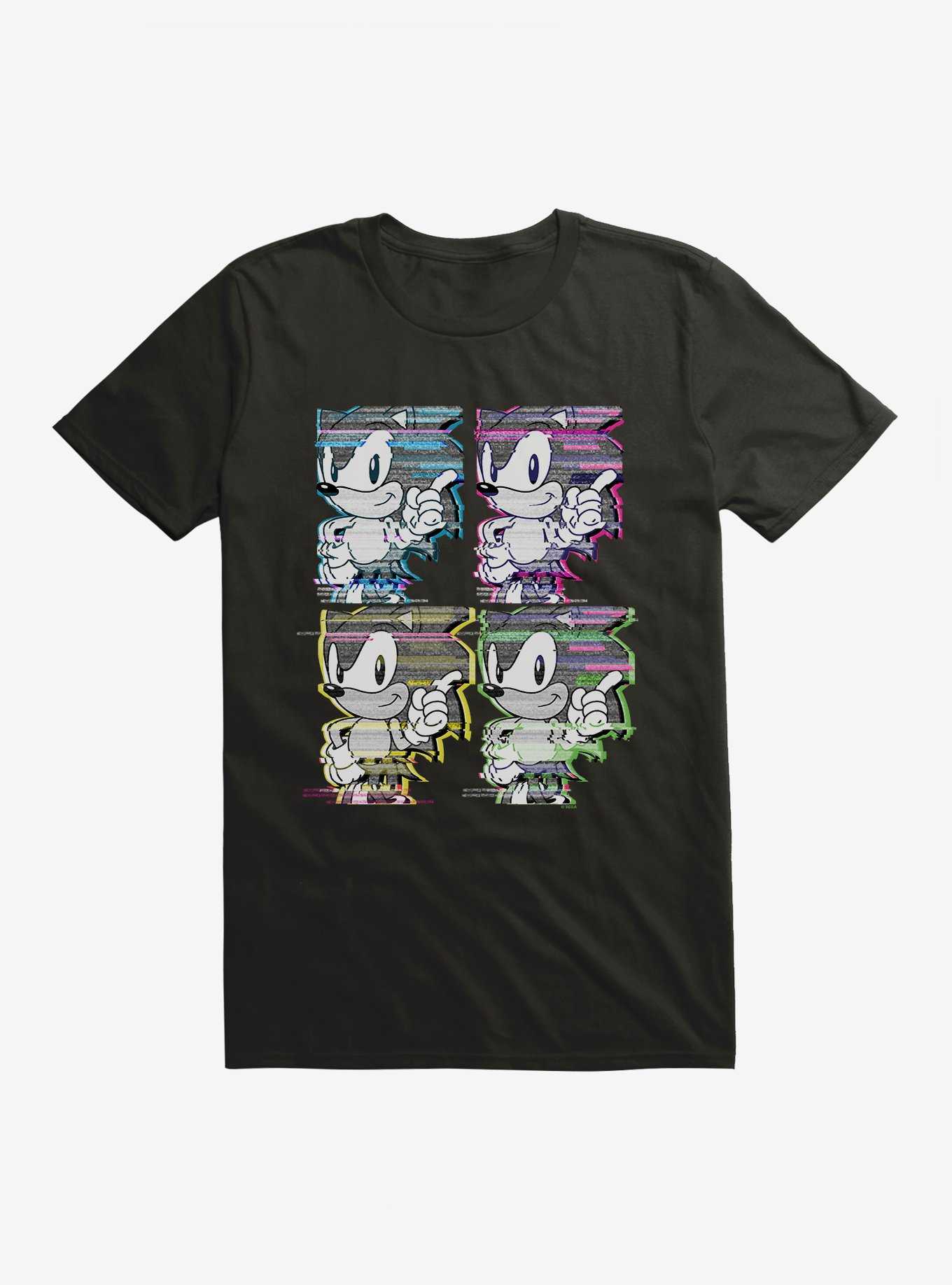 Sonic The Hedgehog Sonic Square Up Glitch T-Shirt, , hi-res