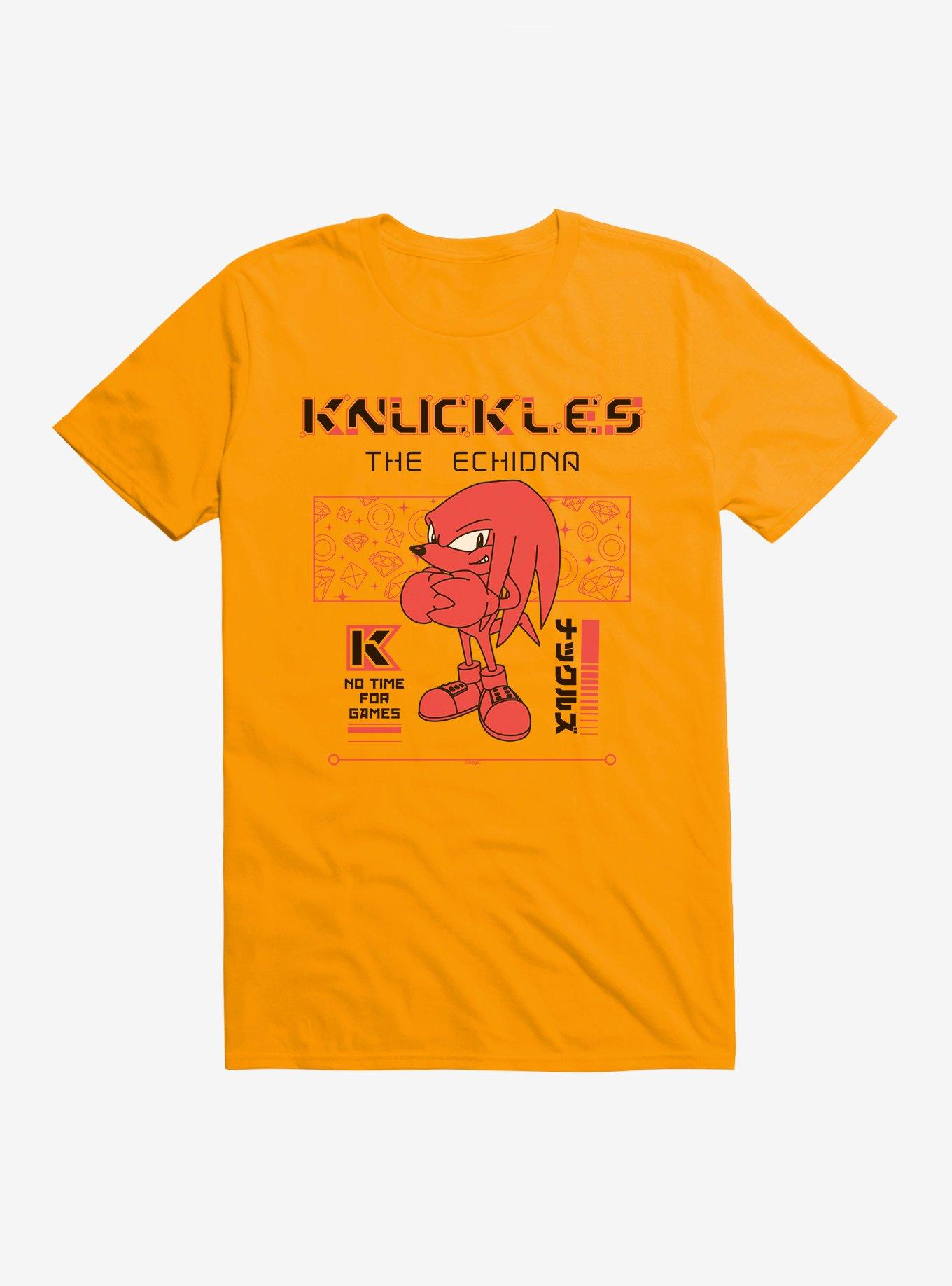 Sonic The Hedgehog Knuckles The Echidna T-Shirt, , hi-res