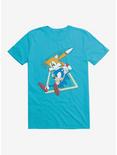 Sonic The Hedgehog Sonic And Tails To The Rescue T-Shirt, CARRIBEAN BLUE, hi-res