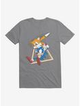 Sonic The Hedgehog Sonic And Tails To The Rescue T-Shirt, STORM GREY, hi-res