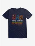 Sonic The Hedgehog Tails, Knuckles, And Sonic Gotta Go Fast! T-Shirt, NAVY, hi-res