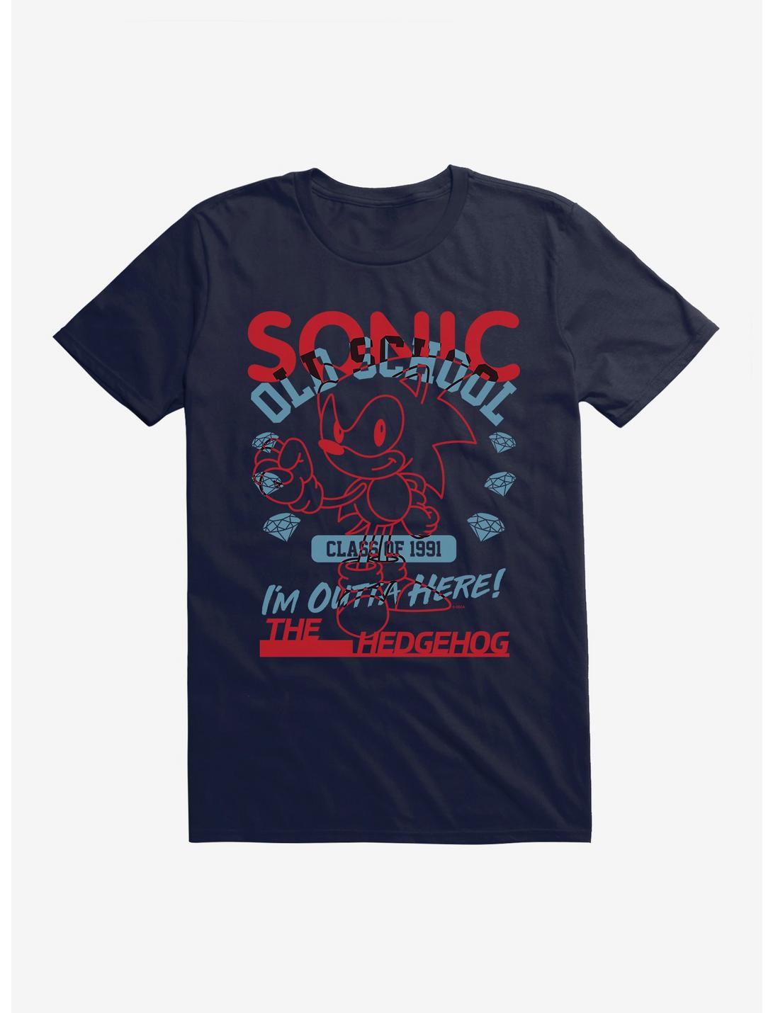 Sonic The Hedgehog Sonic Old School Layered T-Shirt, , hi-res