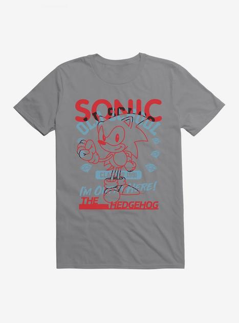 Sonic The Hedgehog Sonic Old School Layered T-Shirt | Hot Topic