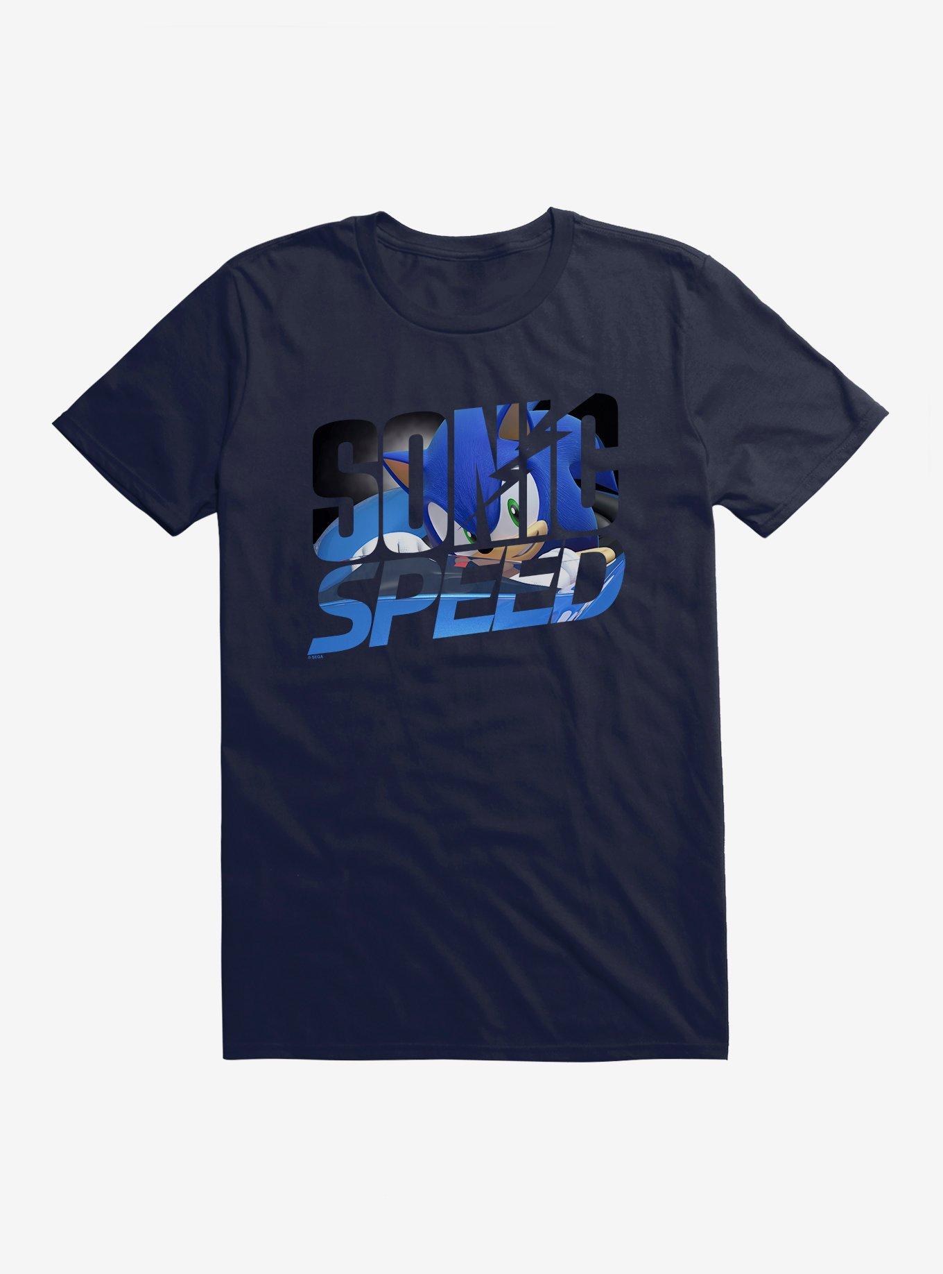 Sonic The Hedgehog Team Sonic Racing 2019 Sonic Speed T-Shirt, , hi-res