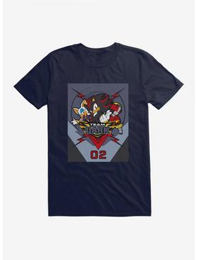 Sonic The Hedgehog Team Sonic Racing 2019 Team Dark T-Shirt, NAVY, hi-res