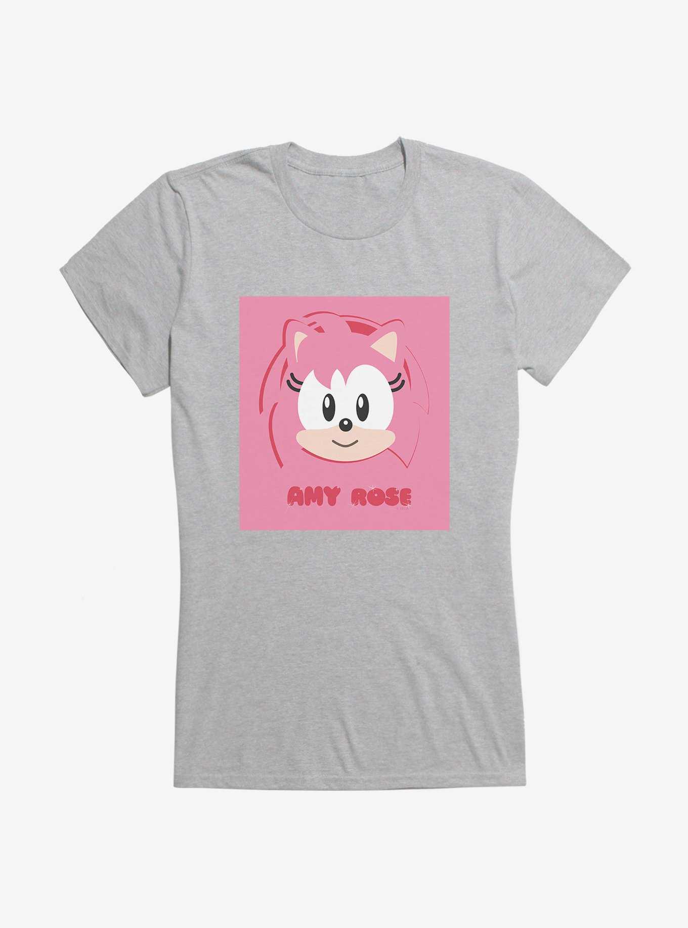 Sonic The Hedgehog Amy Rose Pink Pop Girls T-Shirt, , hi-res