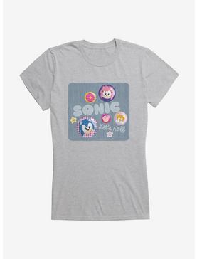 Sonic The Hedgehog Sonic And Friends Let's Roll Girls T-Shirt, HEATHER, hi-res