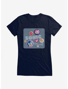 Sonic The Hedgehog Sonic And Friends Let's Roll Girls T-Shirt, , hi-res