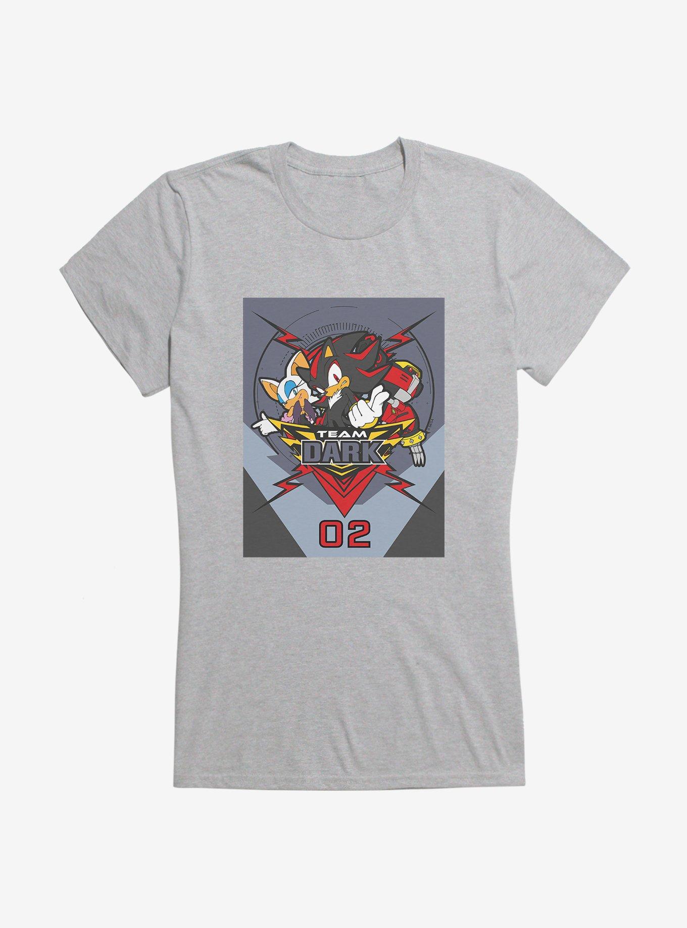 Sonic The Hedgehog Team Sonic Racing 2019 Team Dark Girls T-Shirt, , hi-res