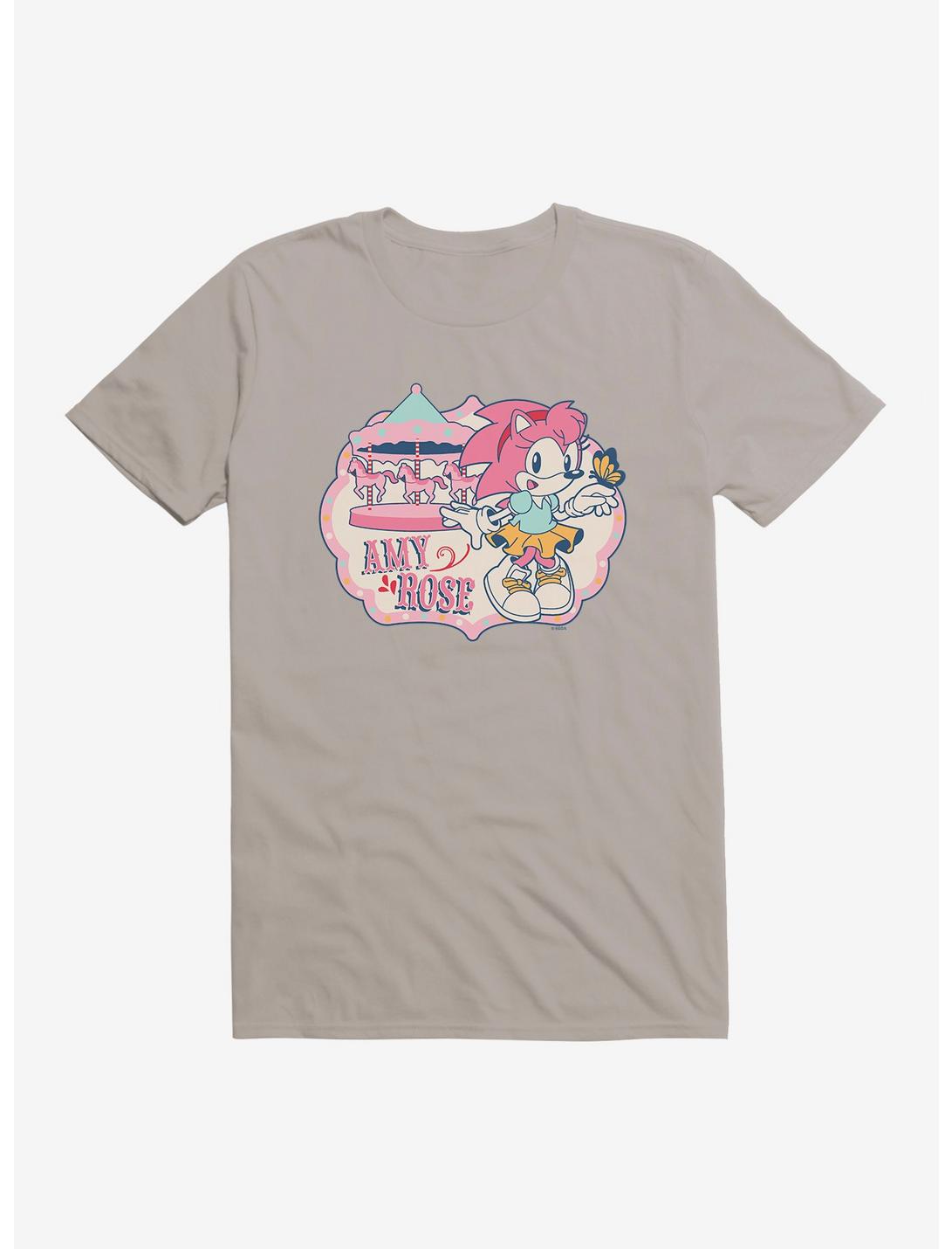 Sonic The Hedgehog Amy Rose T-Shirt, LIGHT GREY, hi-res