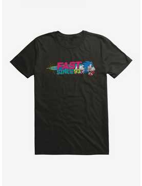 Sonic The Hedgehog Fast Since '91 Pixel T-Shirt, , hi-res