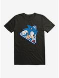 Sonic The Hedgehog In Action T-Shirt, BLACK, hi-res