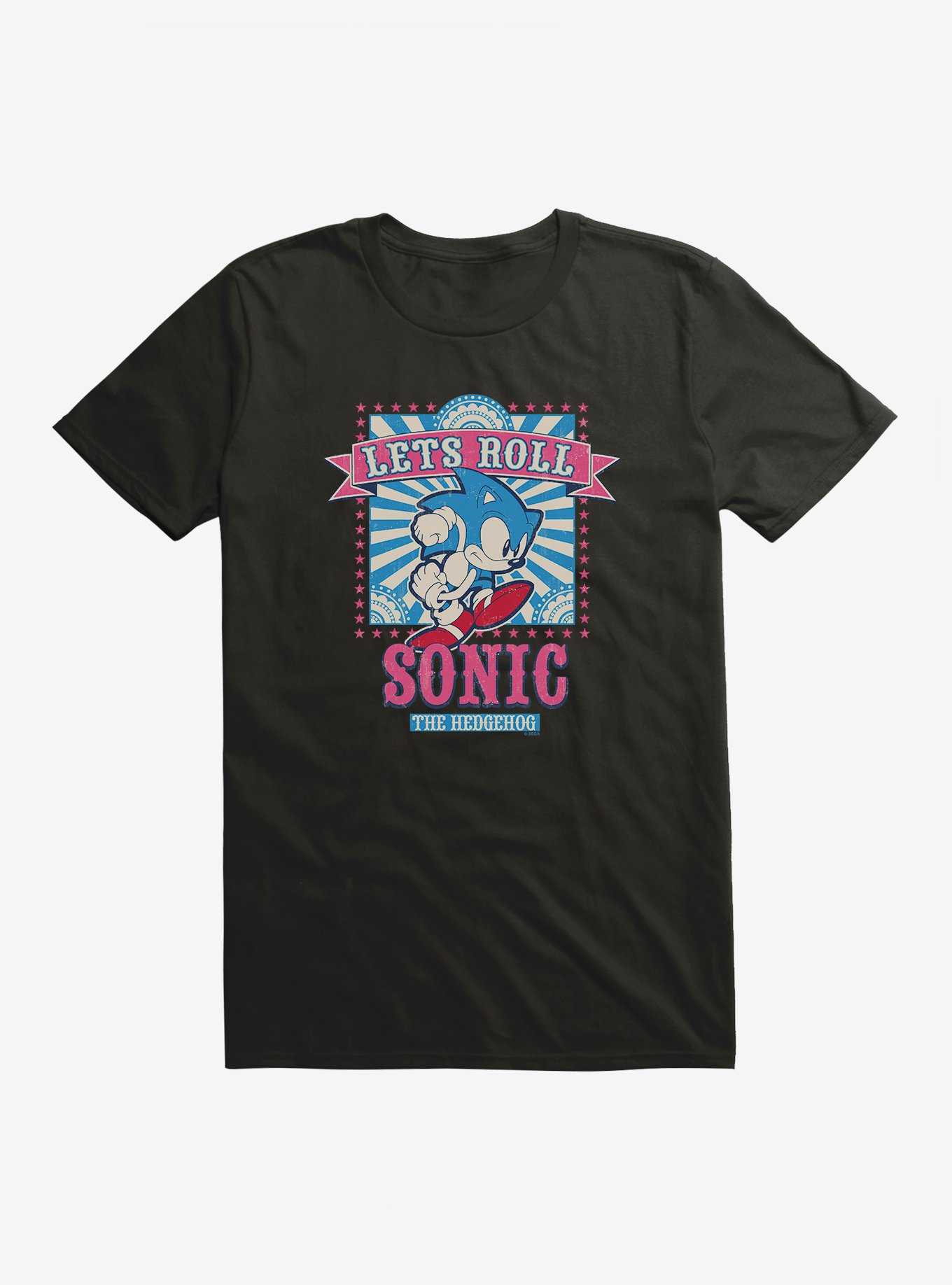 Sonic The Hedgehog Let's Roll T-Shirt, , hi-res
