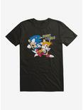 Sonic The Hedgehog Sonic And Tails T-Shirt, BLACK, hi-res
