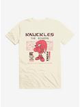 Sonic The Hedgehog Knuckles The Echidna T-Shirt, NATURAL, hi-res