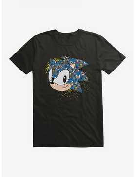 Sonic The Hedgehog Sonic Pixel Profile T-Shirt, , hi-res