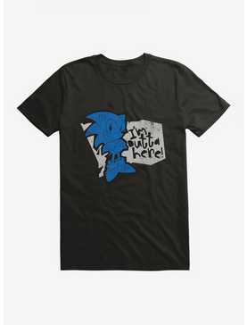 Sonic The Hedgehog I'm Outta Here! Distressed T-Shirt, , hi-res