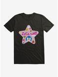 Sonic The Hedgehog Pink Pop Let's Roll T-Shirt, BLACK, hi-res