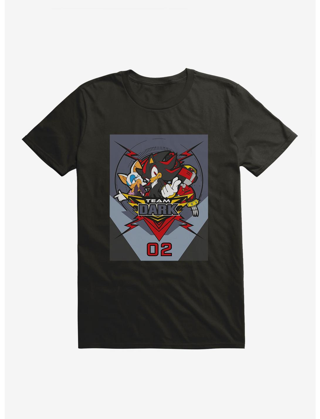 Sonic The Hedgehog Team Sonic Racing 2019 Team Dark T-Shirt, BLACK, hi-res